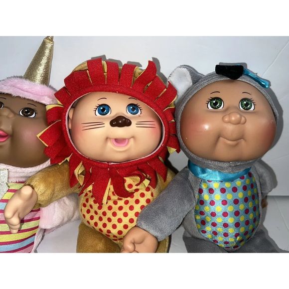 Cabbage Patch Kids Lot  9 inch Cuties Fantasy Friends Plush - 3 Pack - Picture 3 of 8